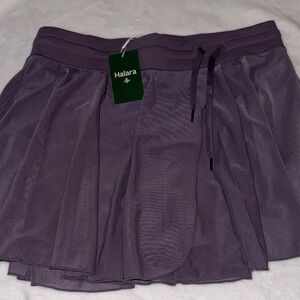 HALARA Lavender Pleated Skirt
